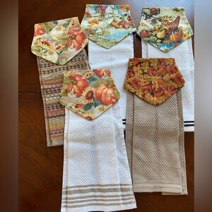 Hand made “fall” towel